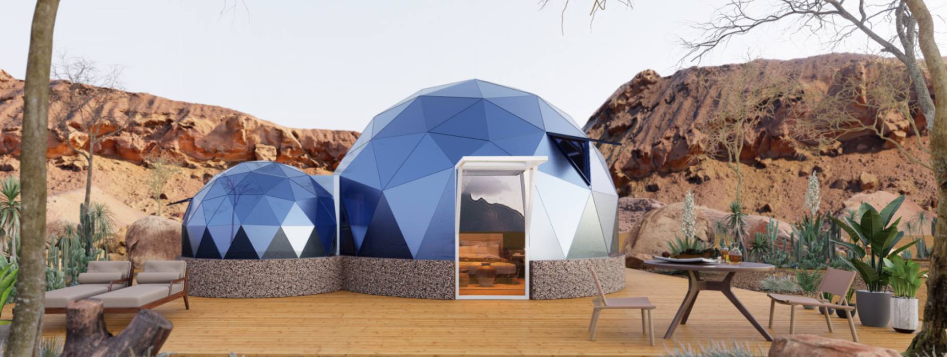 青冈县球形智能光伏玻璃星空房